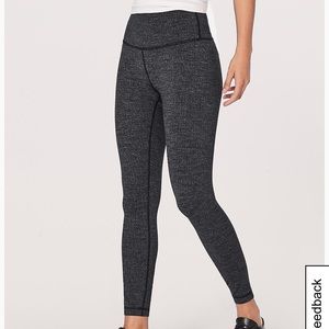 High waisted lulu lemon, worn once